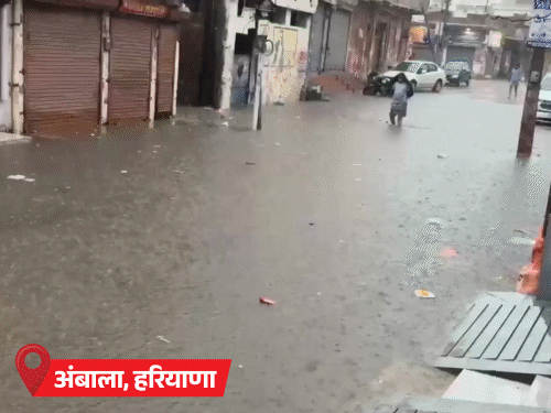 बिहार-बंगाल में बिजली गिरने से 11 मौतें:बद्रीनाथ हाईवे पर लैंडस्लाइड, 200 यात्री फंसे; हरियाणा के अंबाला-झज्जर में सड़कें तालाब बनीं, दुकानों में पानी घुसा